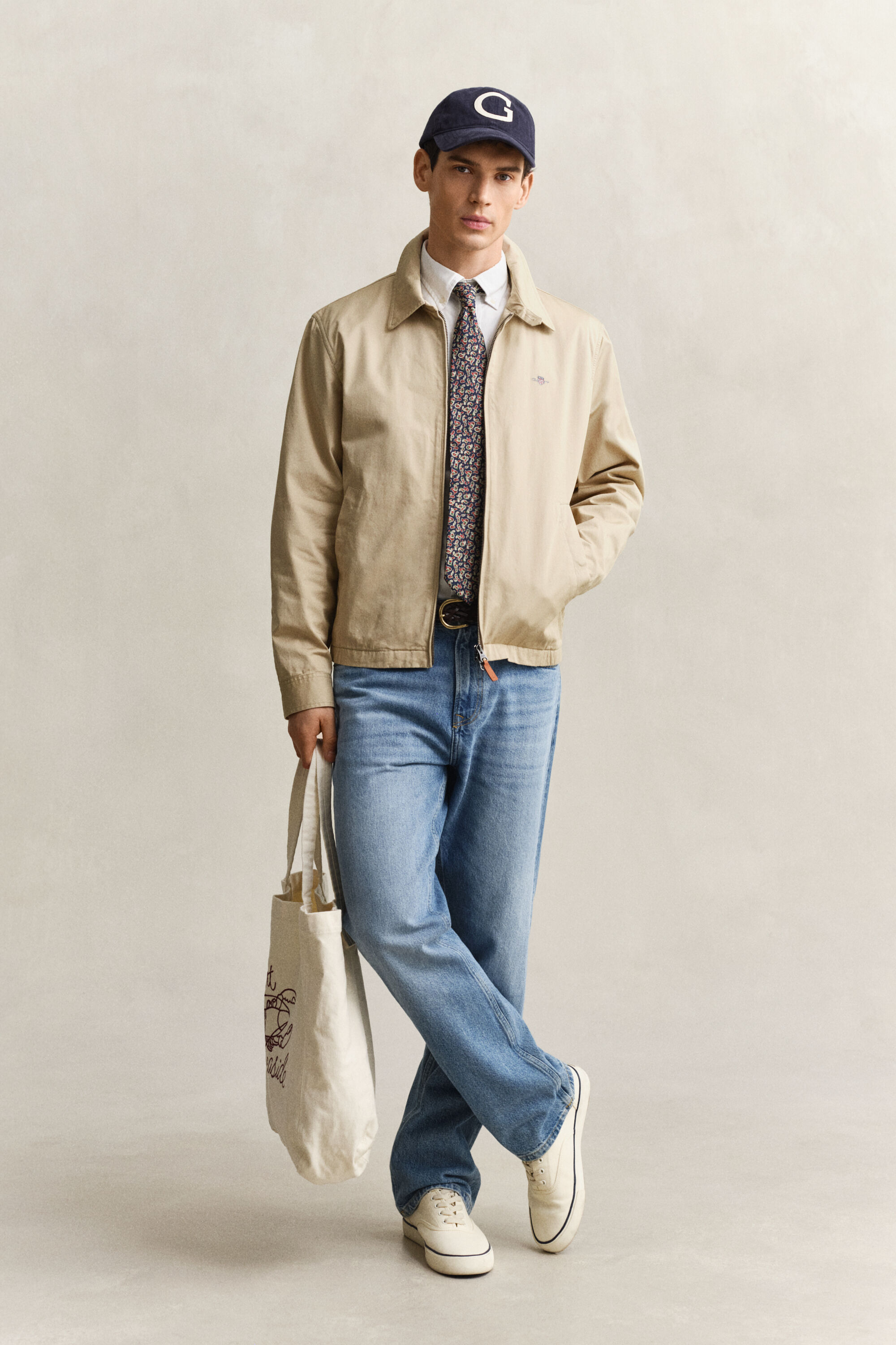 Veste Windcheater en coton