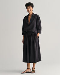 Jupe à rayures Seersucker Pull-On