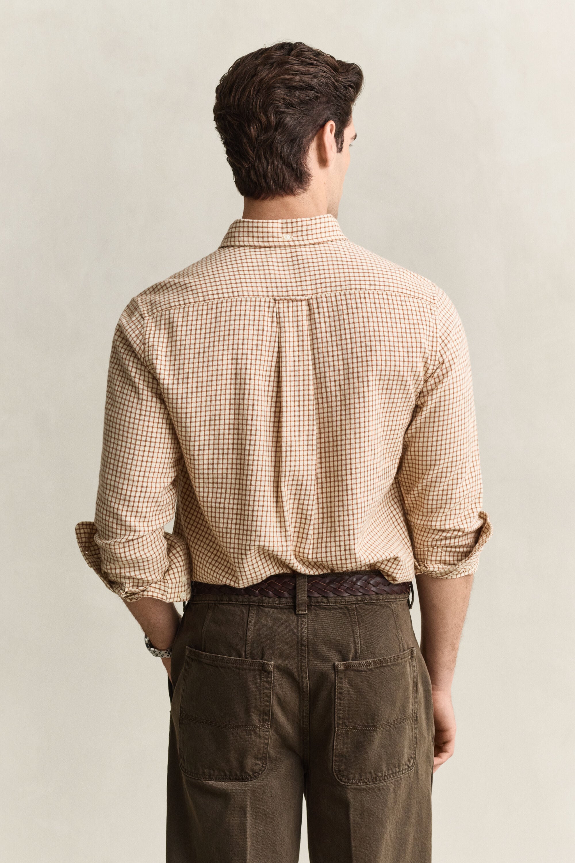 Geruit hemd van Windblown-flanel