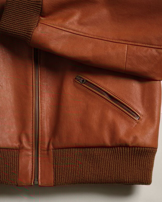 Wrangler x GANT leren jack