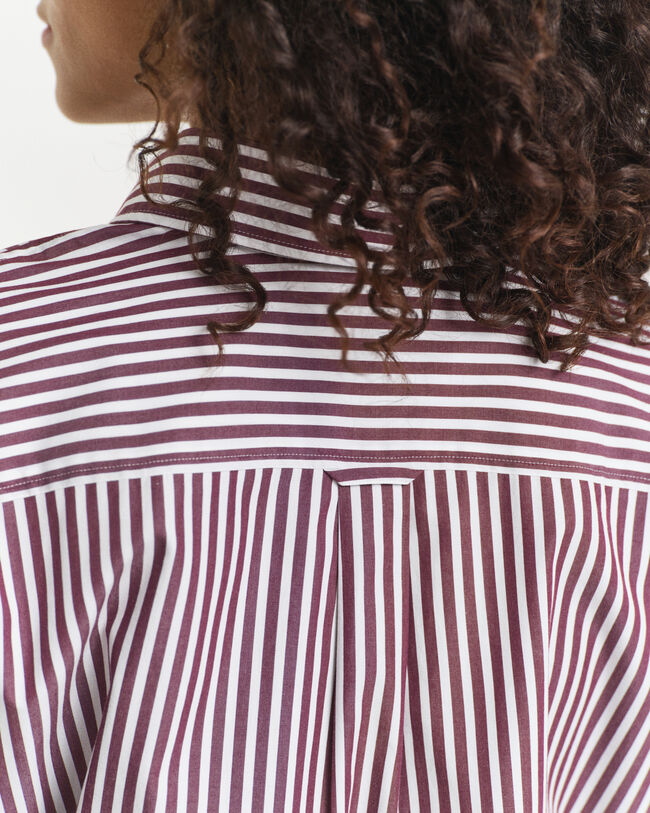 Classic poplin hemdjurk met ceintuur