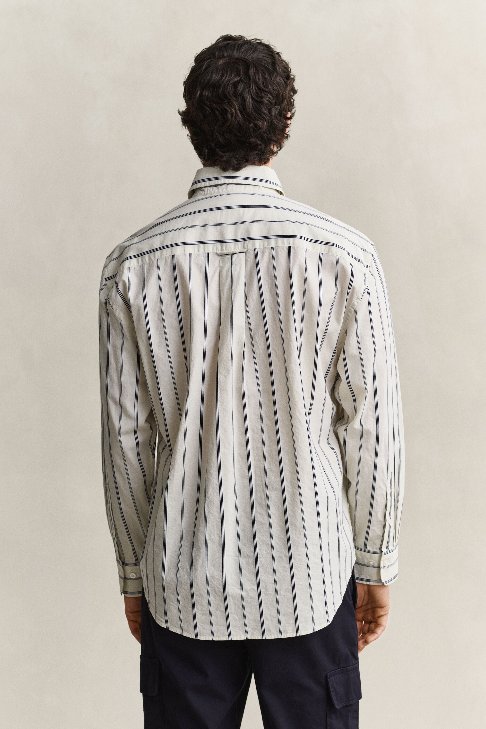 Relaxed Fit Dobby Striped overhemd