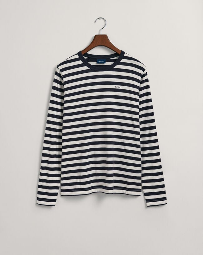 T-shirt rayé à manches longues