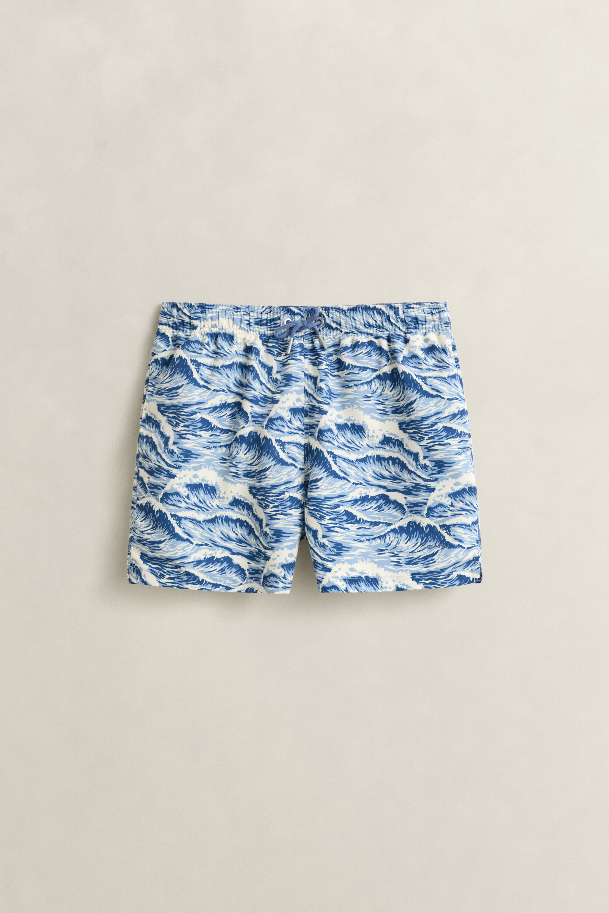 Zwemshort met golvenprint