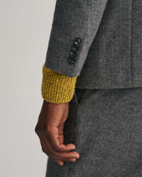 Kostuumblazer met visgraatmotief