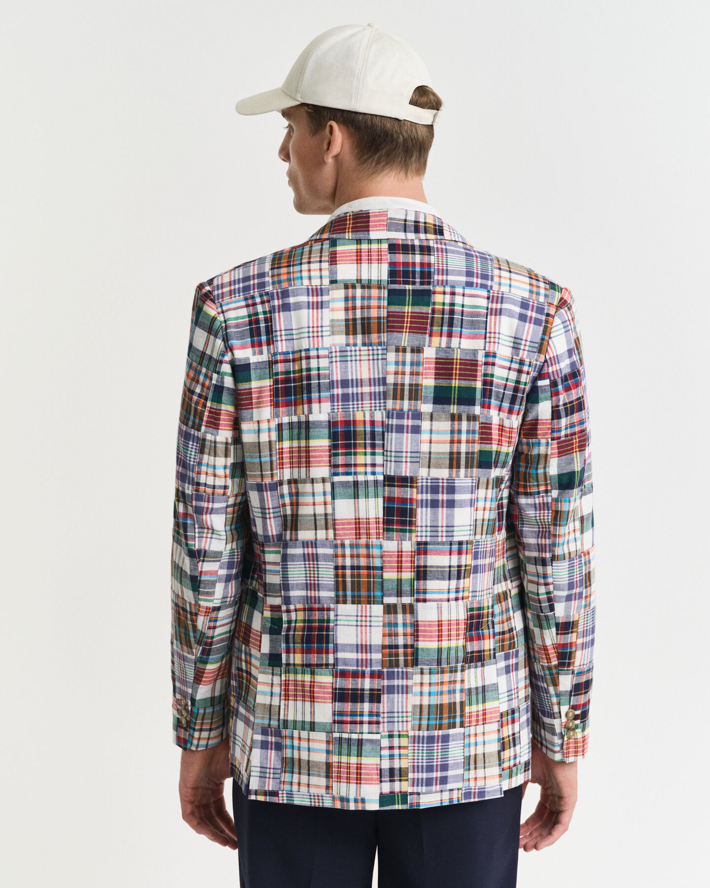 Regular Fit blazer met patchwork