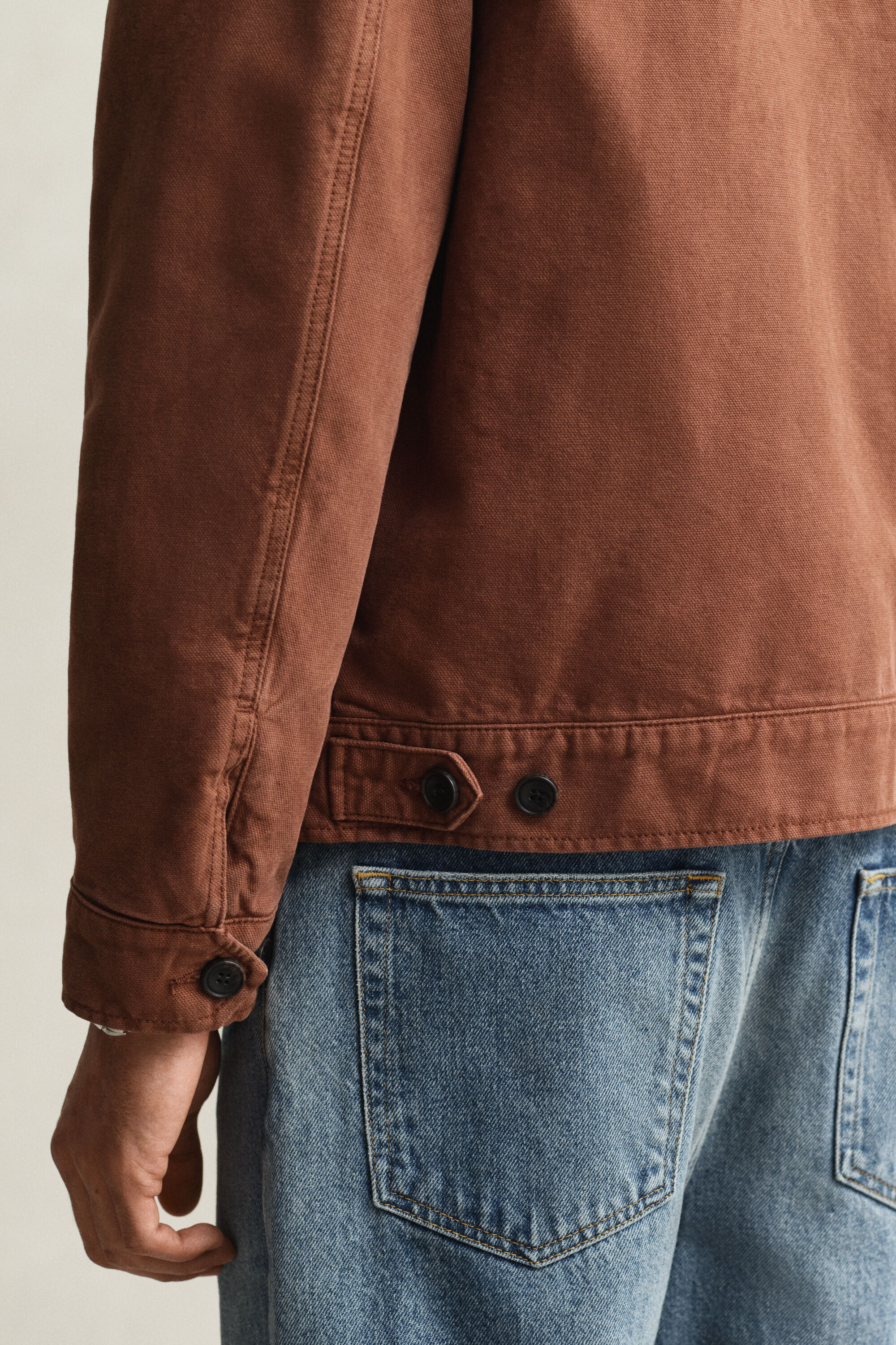 Veste en toile de coton