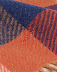 Sjaal met verschillende ruitjes