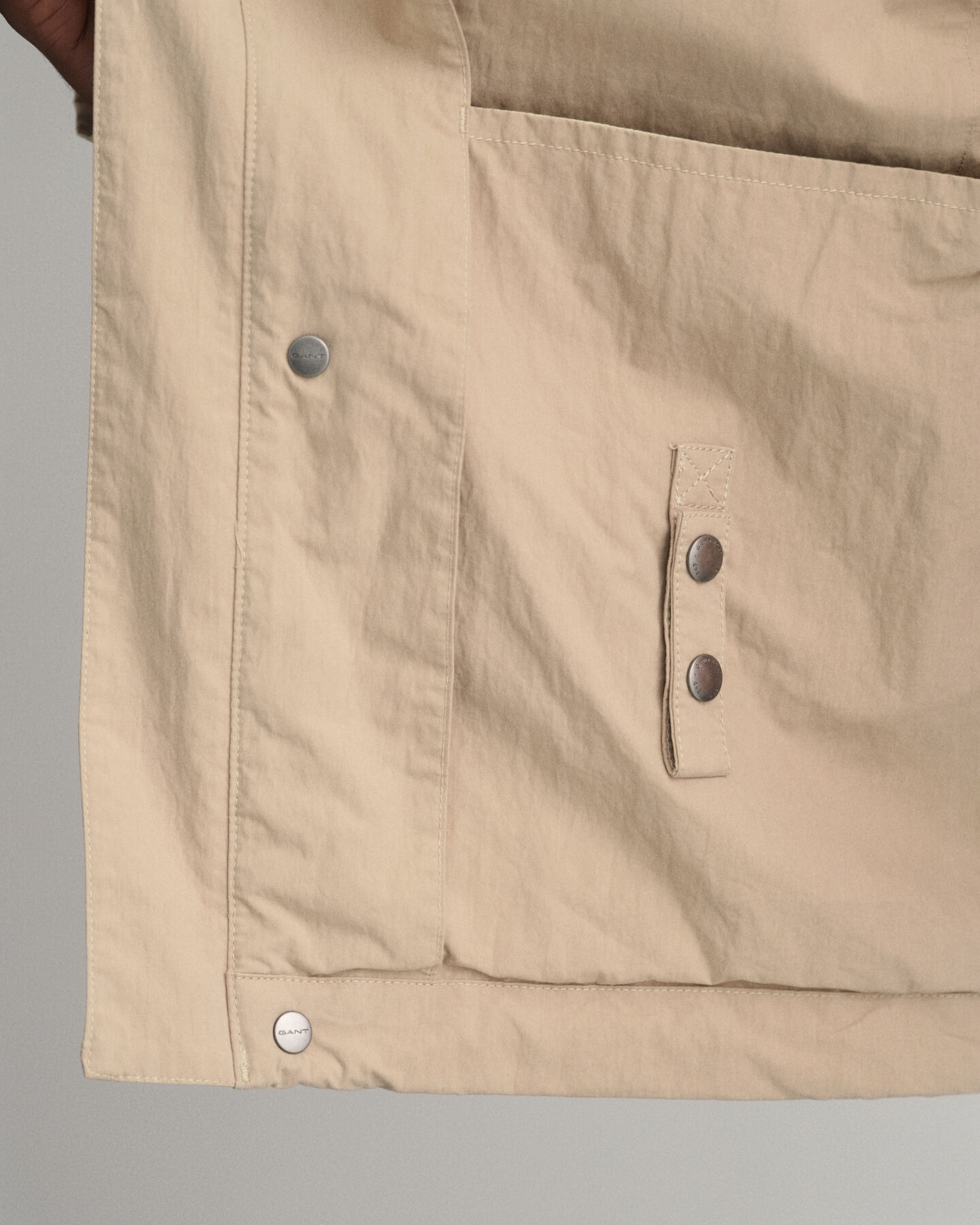 Katoenen Windbreaker