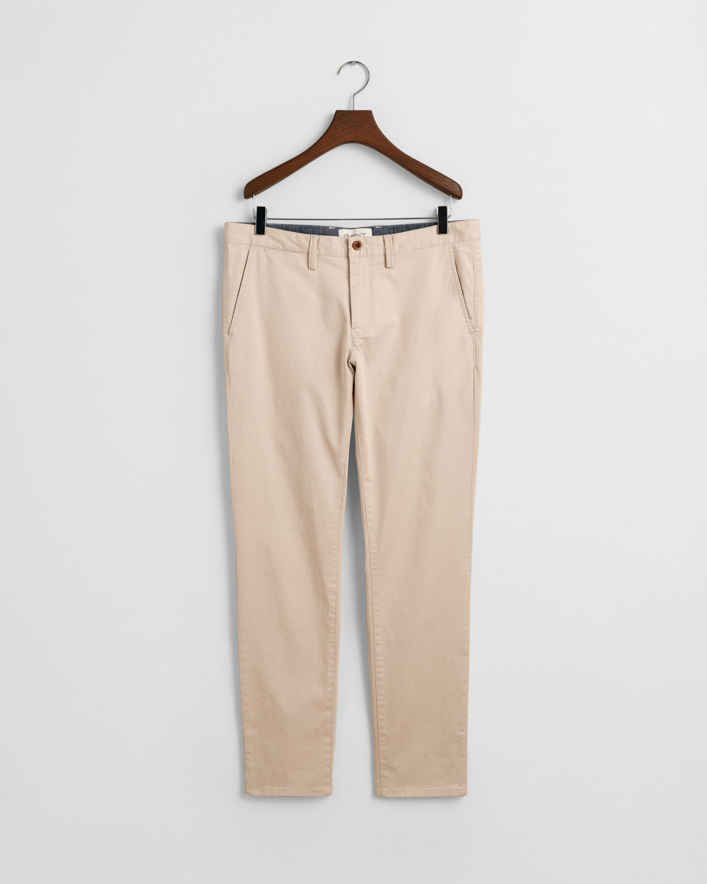 Pantalon chino coupe slim en sergé