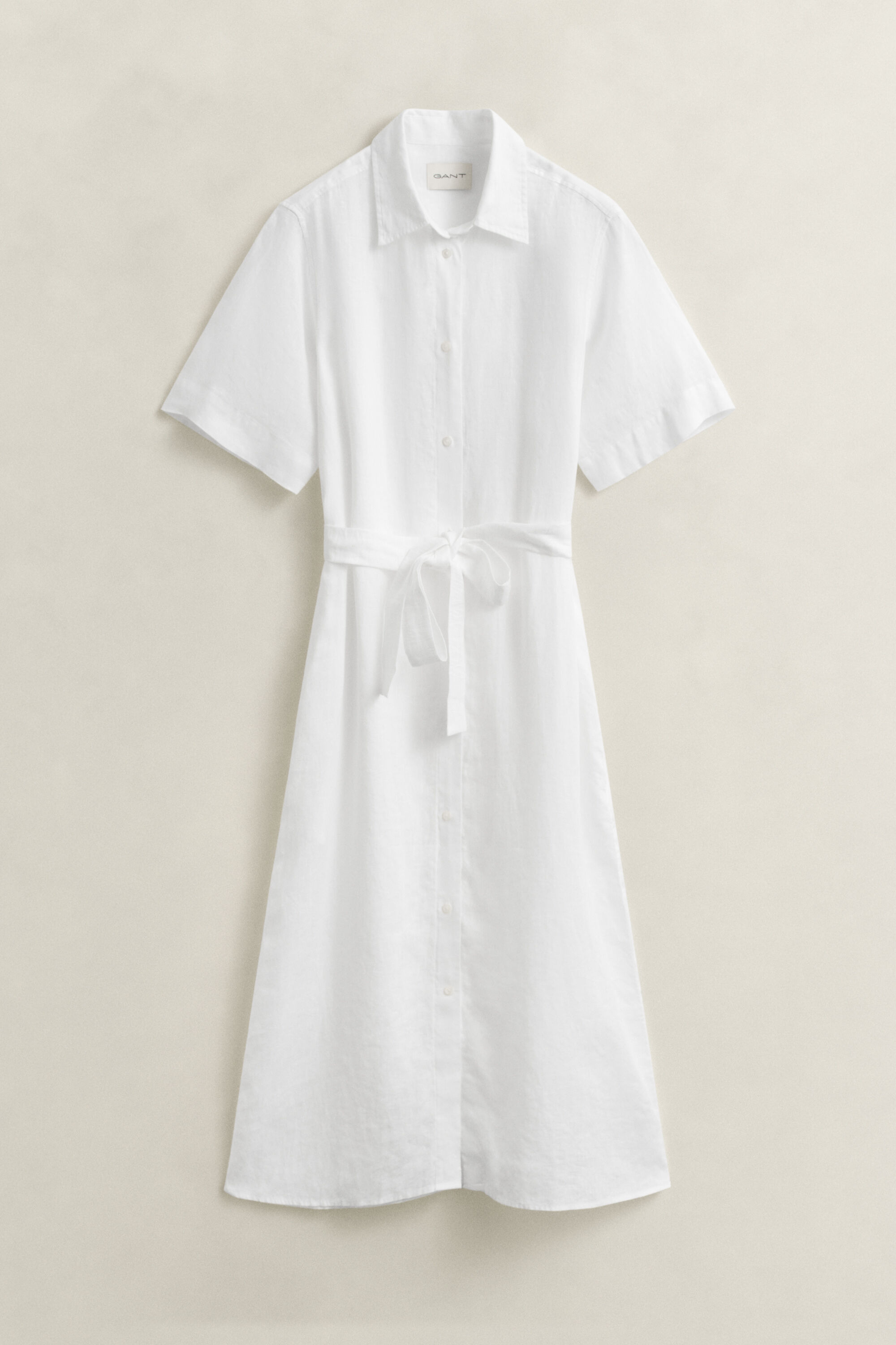 Robe-chemise en lin