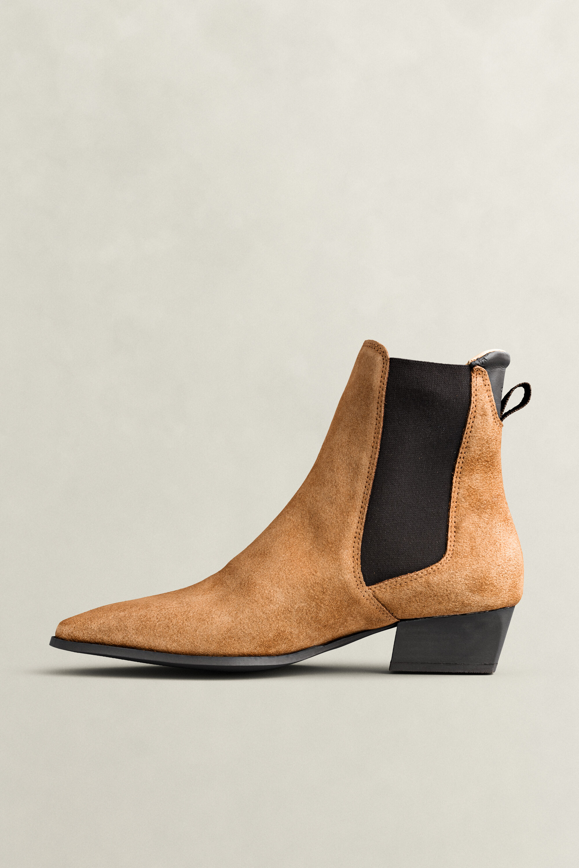 Bottines Chelsea en daim Bassotte