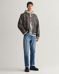 Leren GANT Varsity Jacket
