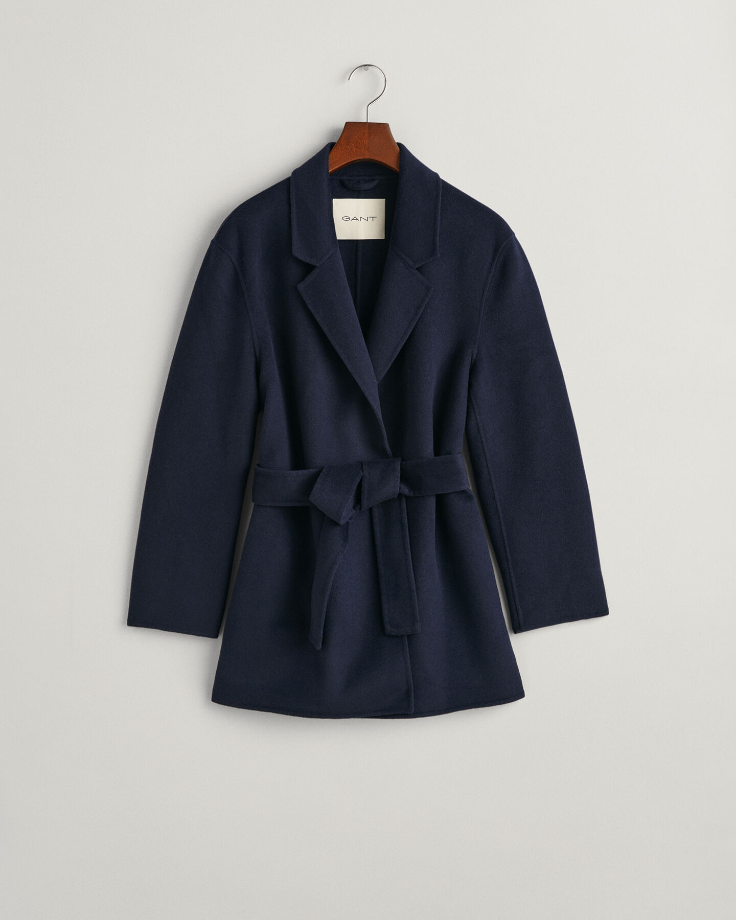 Veste blazer cousue main avec ceinture