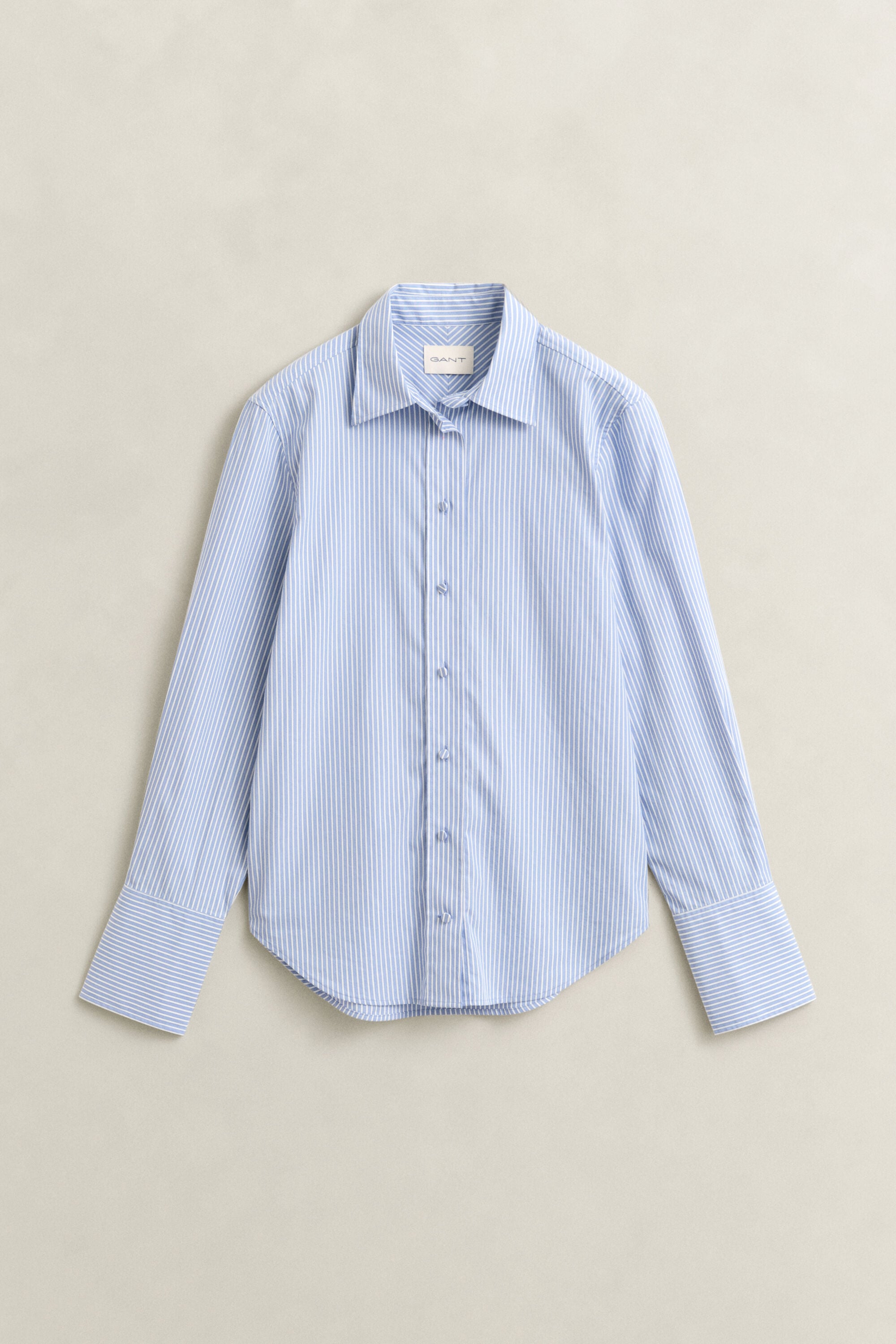 Chemise rayée avec empiècement