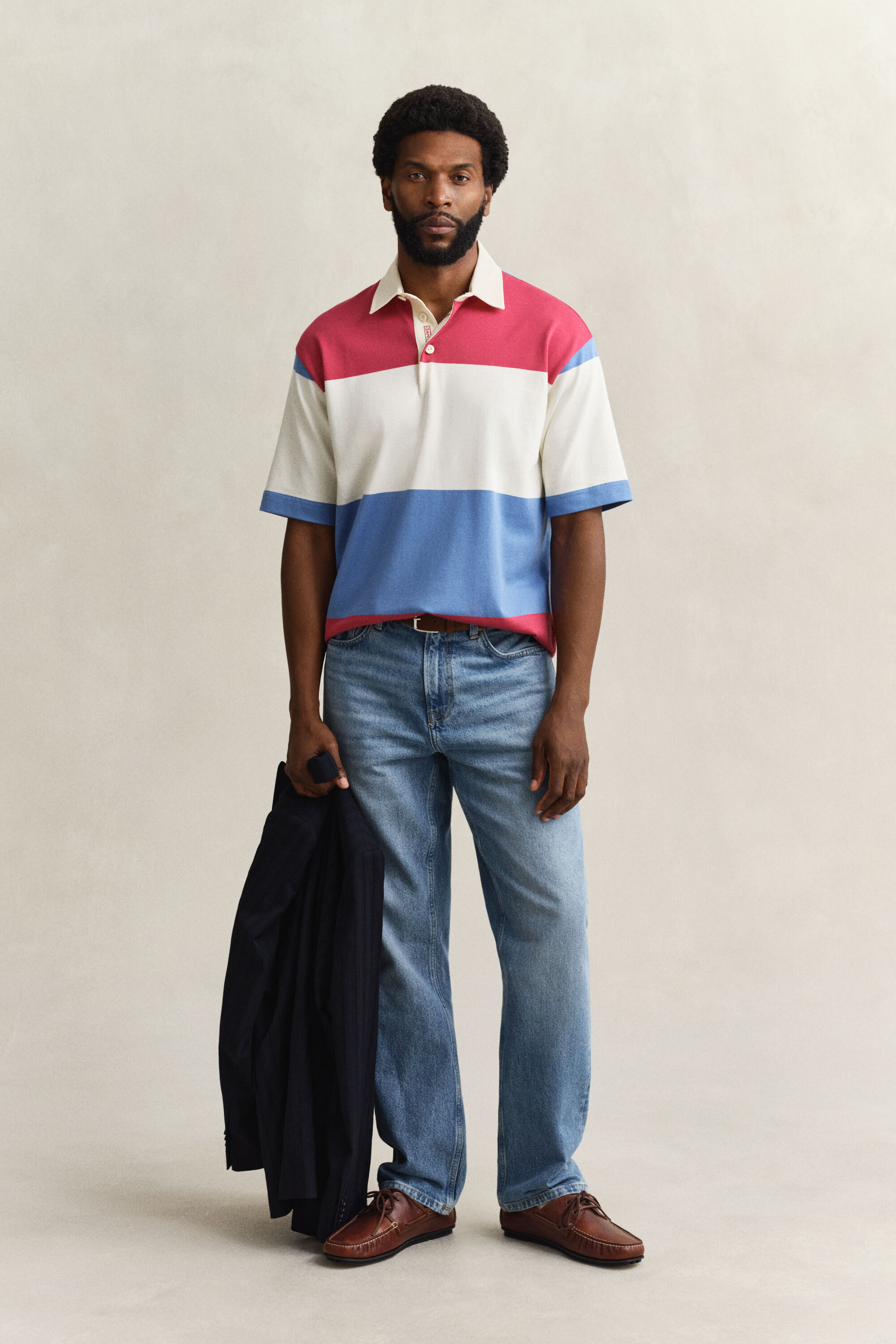 Rugger à manches courtes