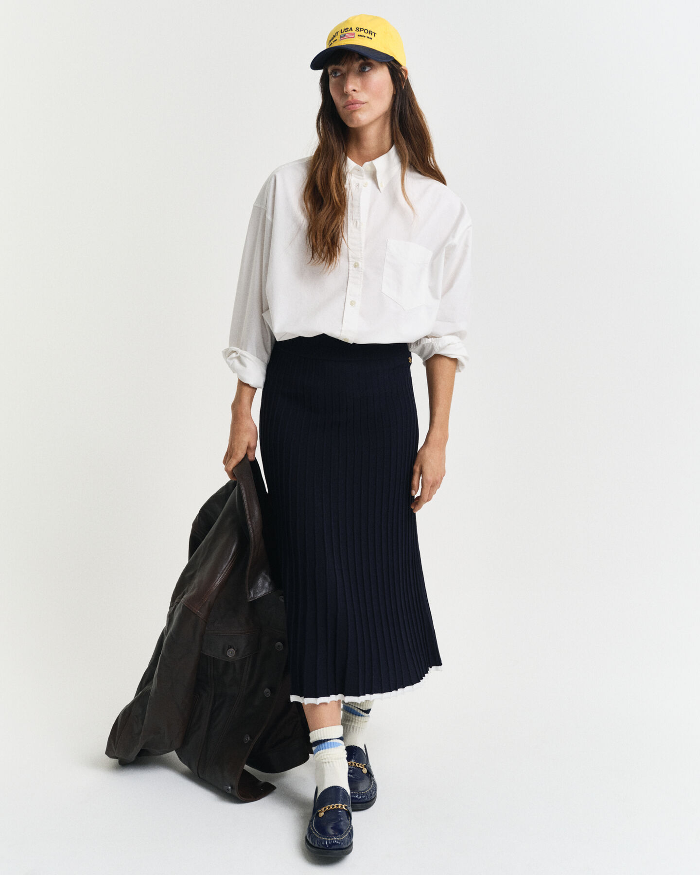 Rok van gebreid viscose