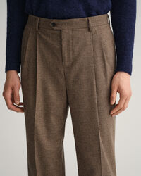 Kostuumbroek met pied-de-poule