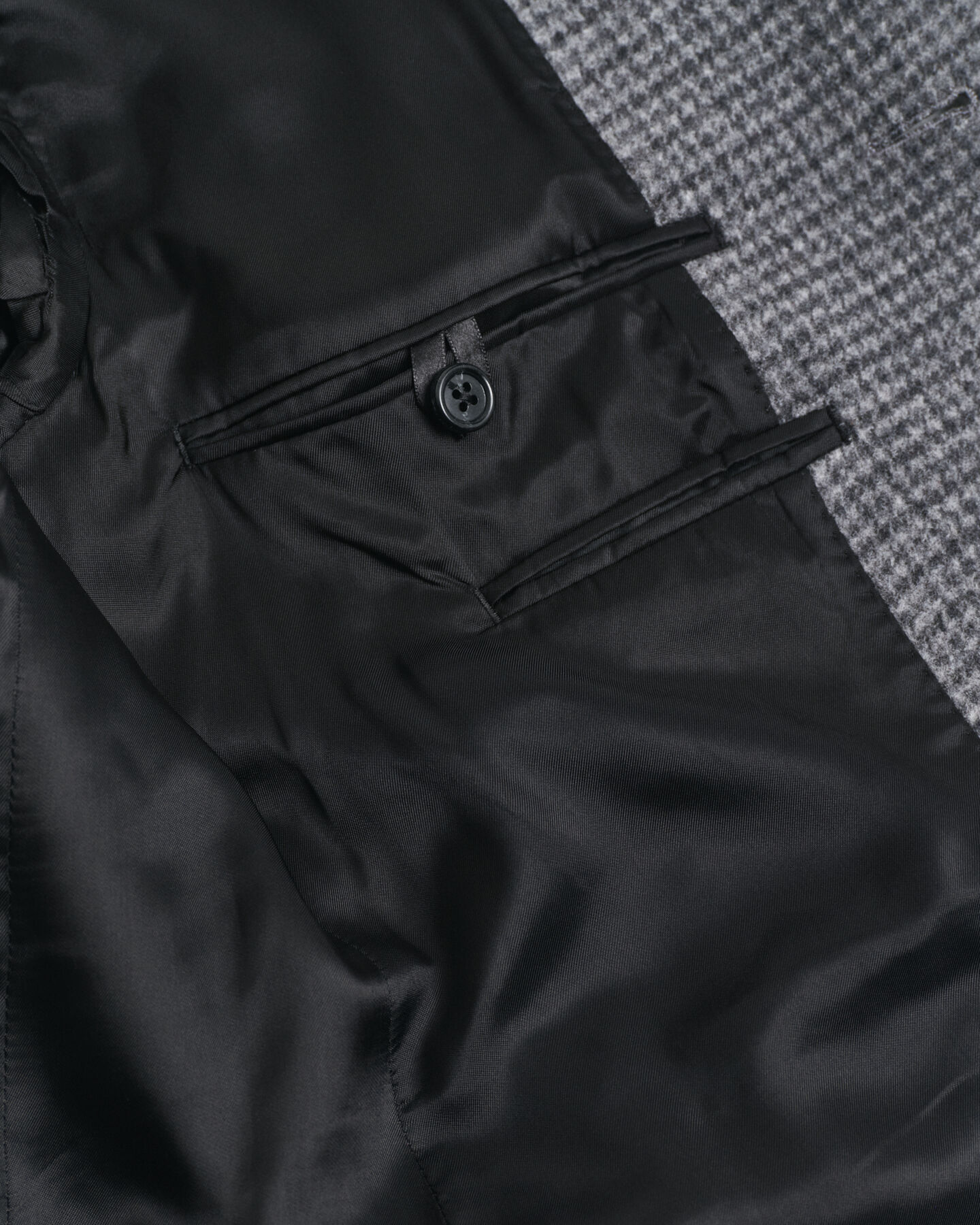 Manteau en laine bicolore