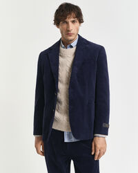 Veste blazer regular fit en velours côtelé