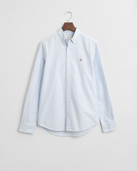 Slim Fit klassiek Oxford-hemd met Bankerstreep