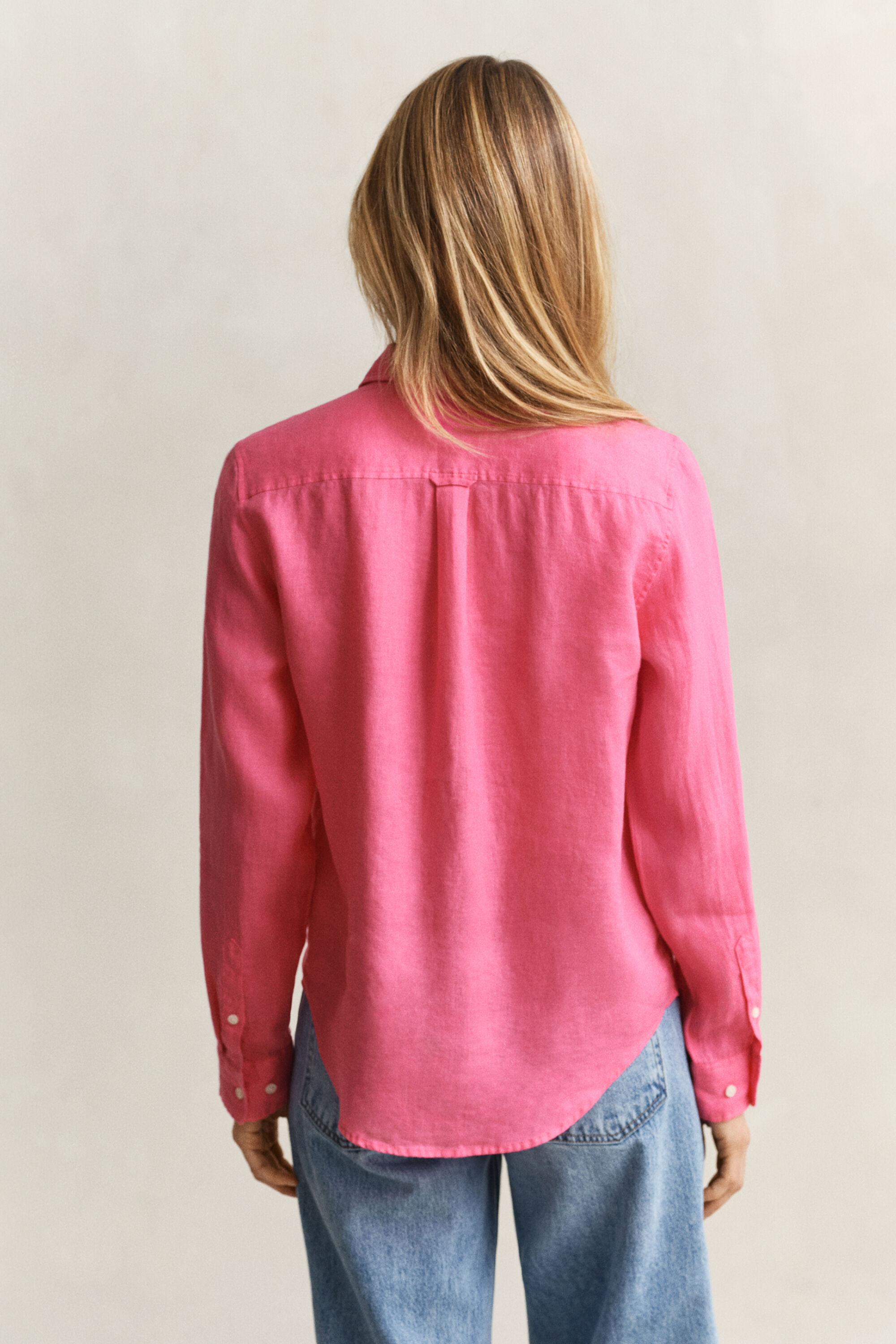 Chemise regular fit en lin