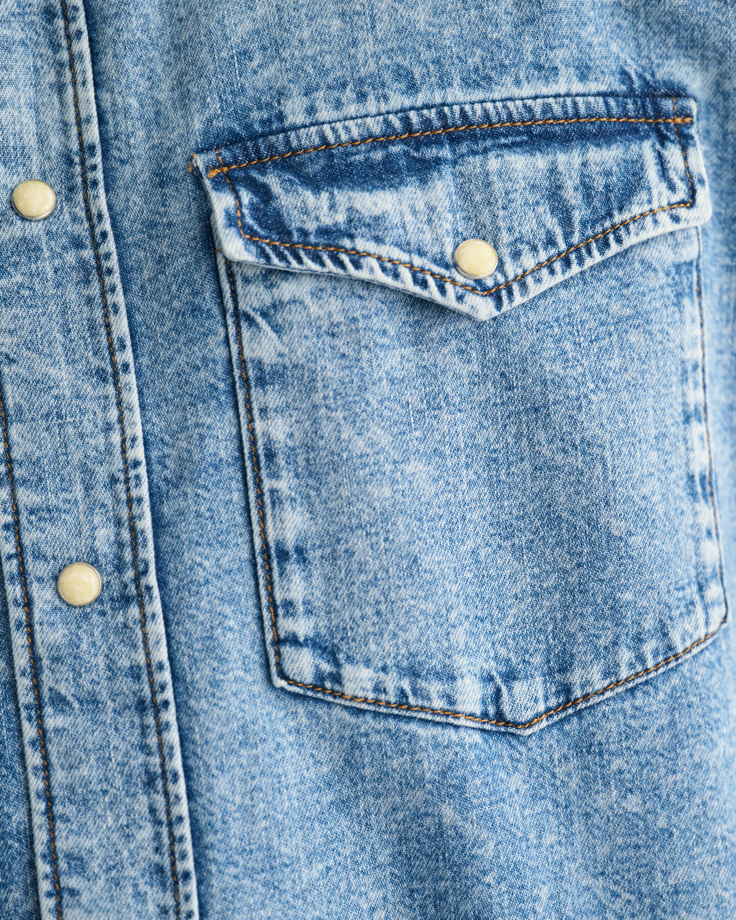 Relaxed Fit Rodeo denim hemd