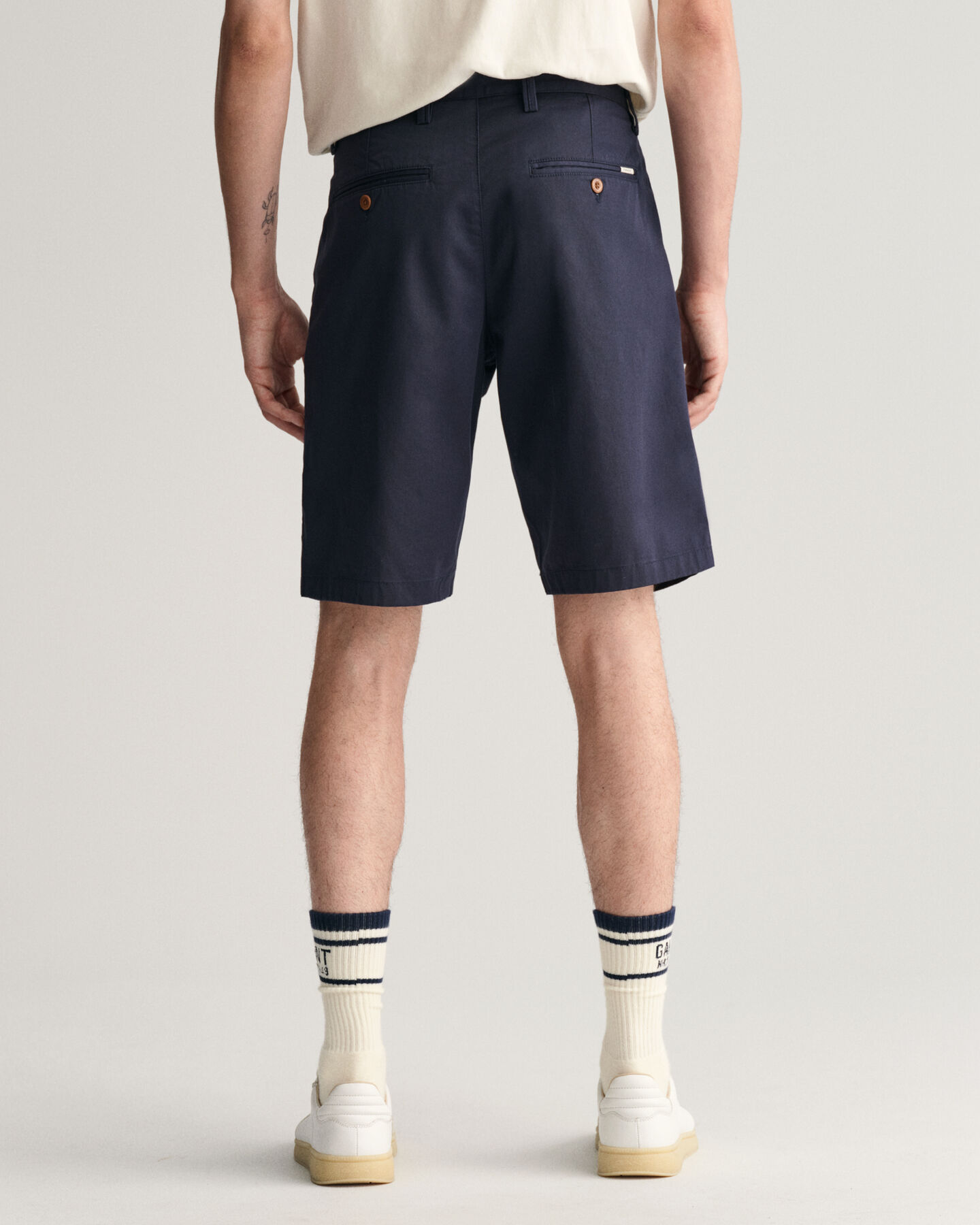 Relaxed Fit short van keperstof