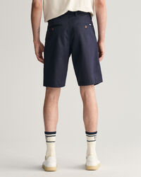 Relaxed Fit short van keperstof