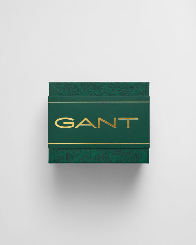 Coffret cadeau de 2 paires de chaussettes à carreaux et côtelées