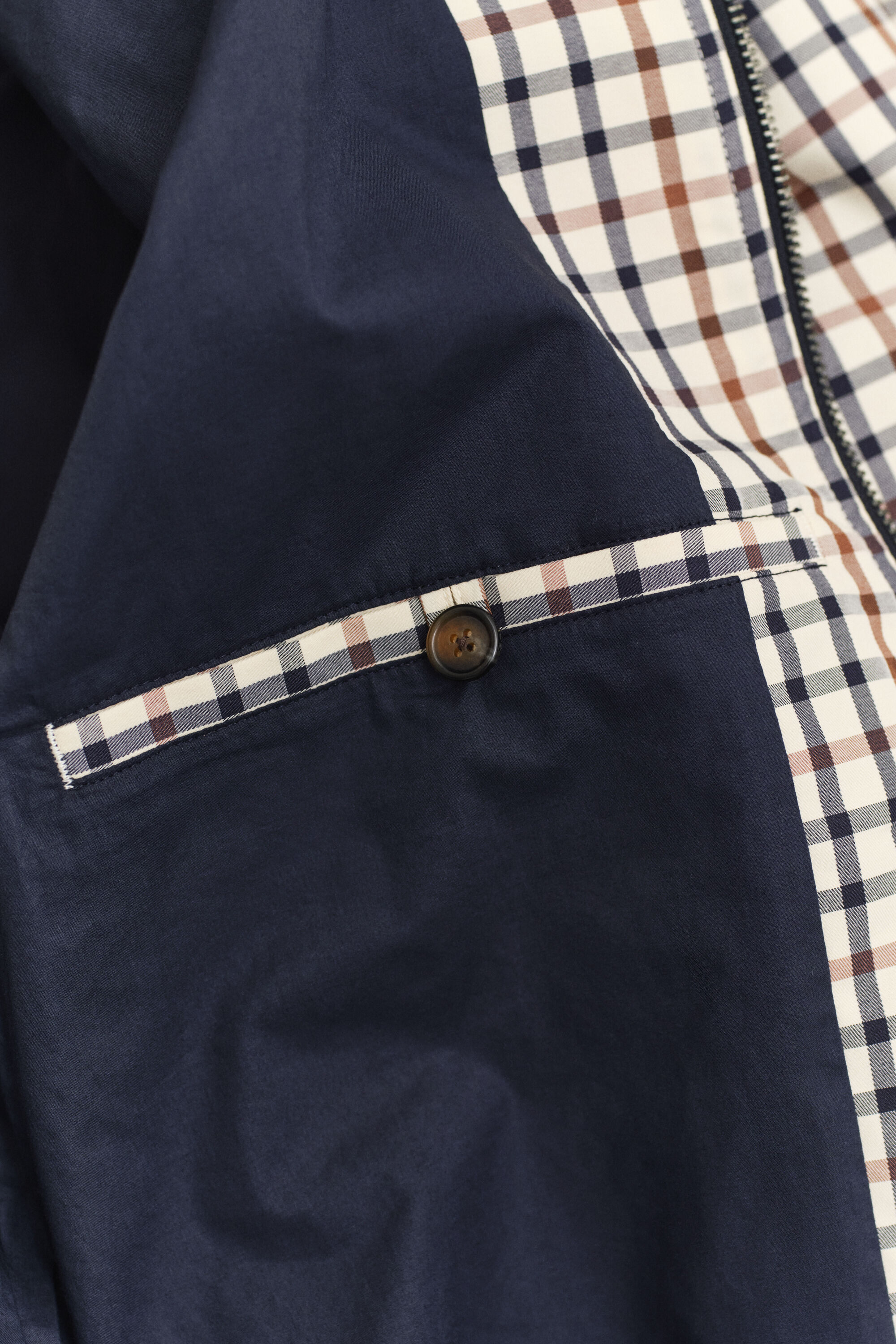 Veste Harrington en coton mélangé