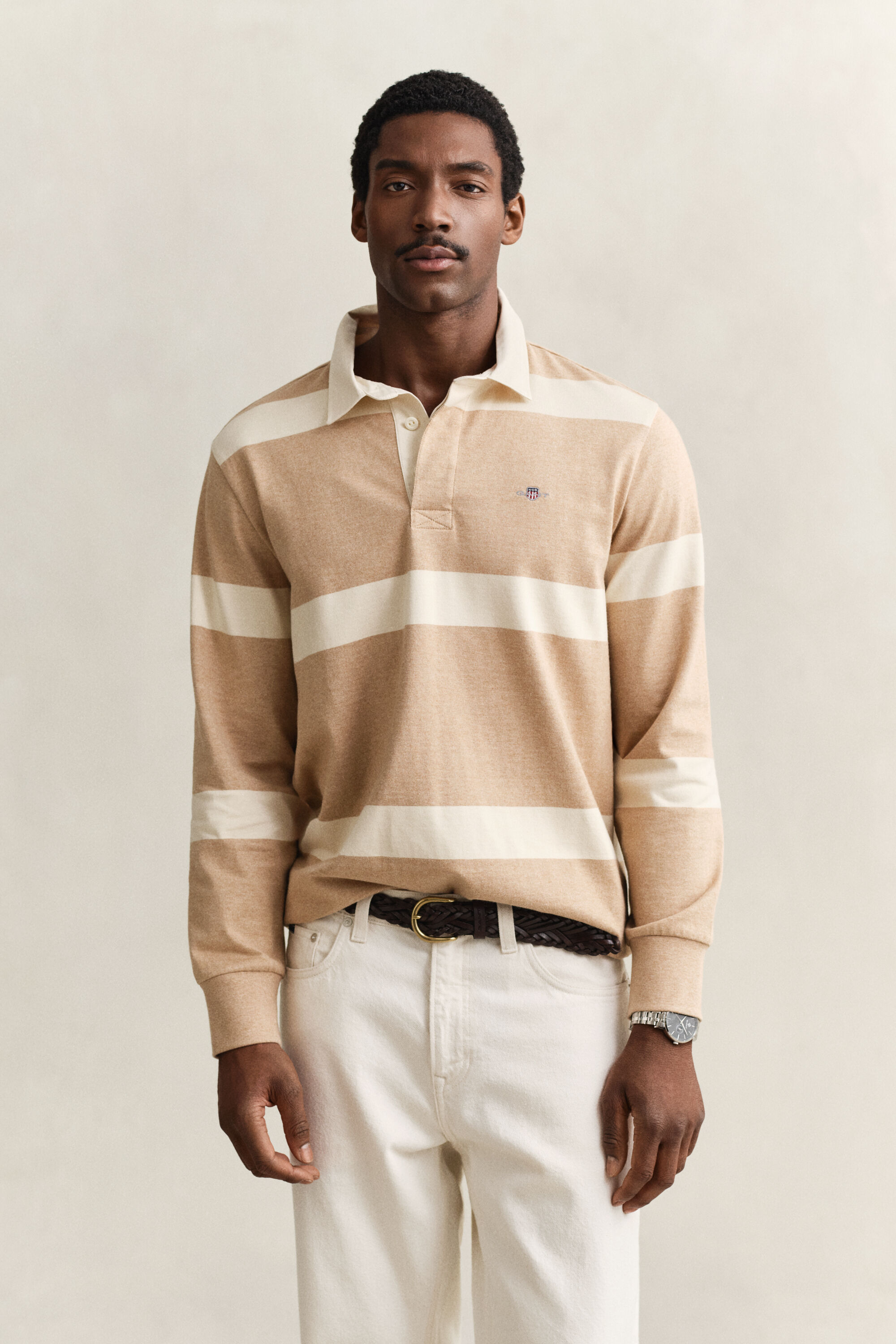 Polo Rugger à rayures