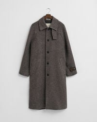 Manteau en laine Balmacaan