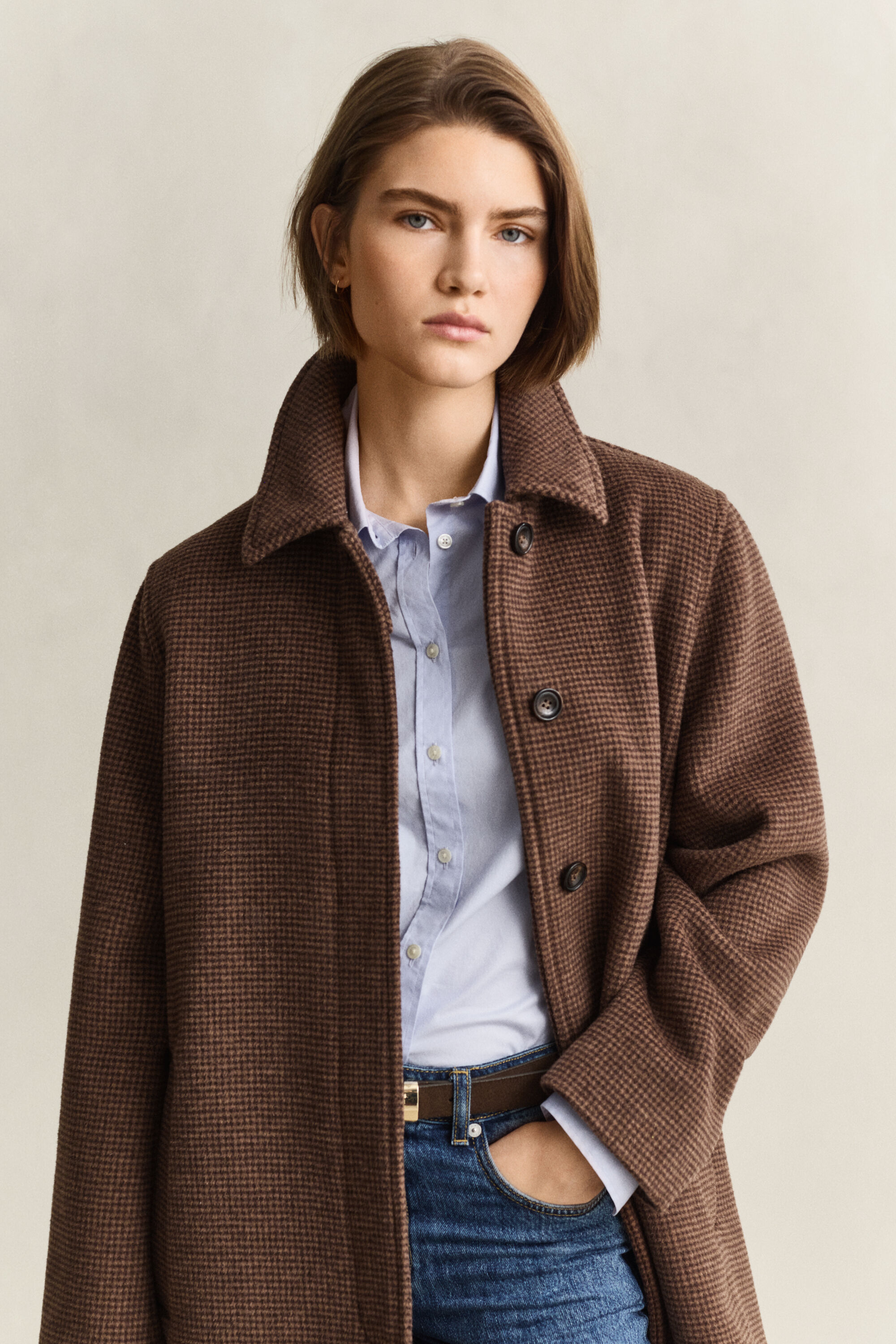 Car Coat van wolmix