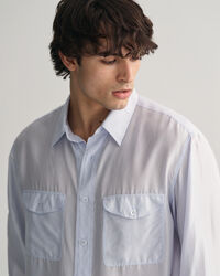Chemise relaxed fit en soie