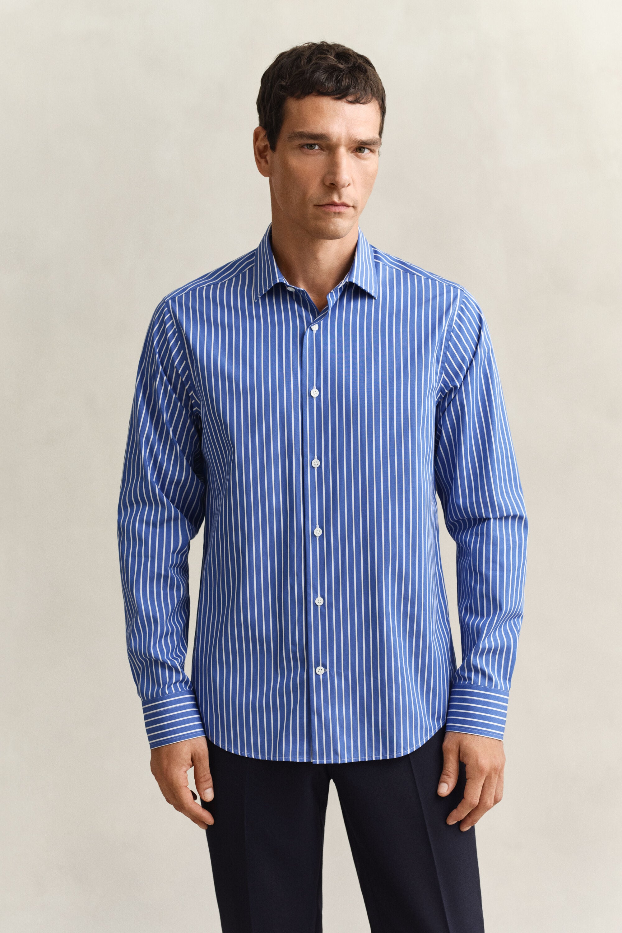 Poplin overhemdjurk