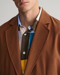 Veste blazer de costume relaxed fit en soie