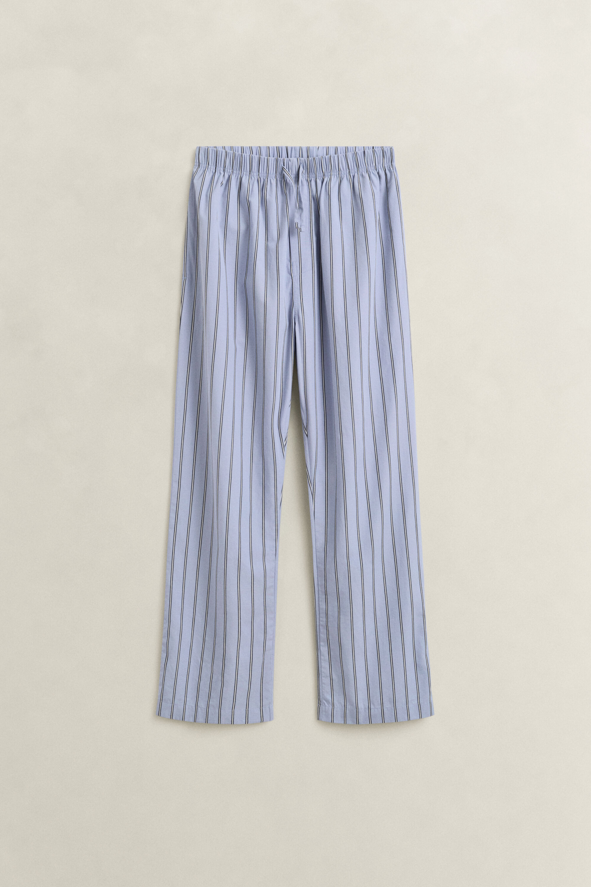 Gestreepte pyjamabroek van poplin
