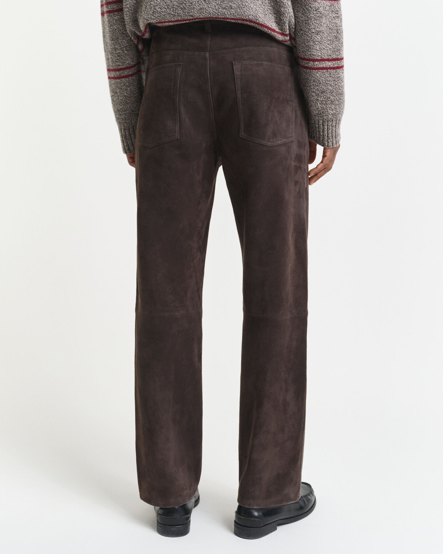 Jean coupe droite en daim