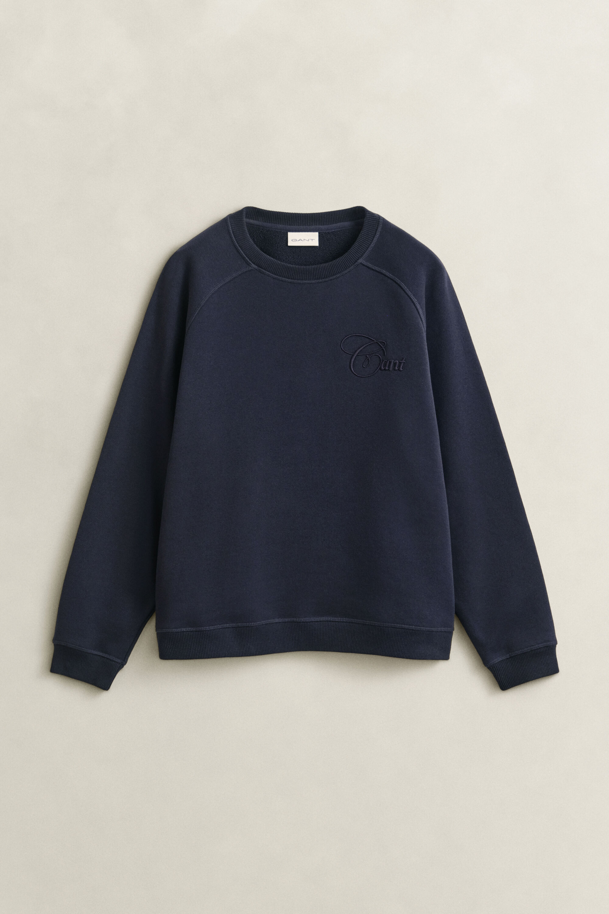 Sweatshirt met ton sur ton print