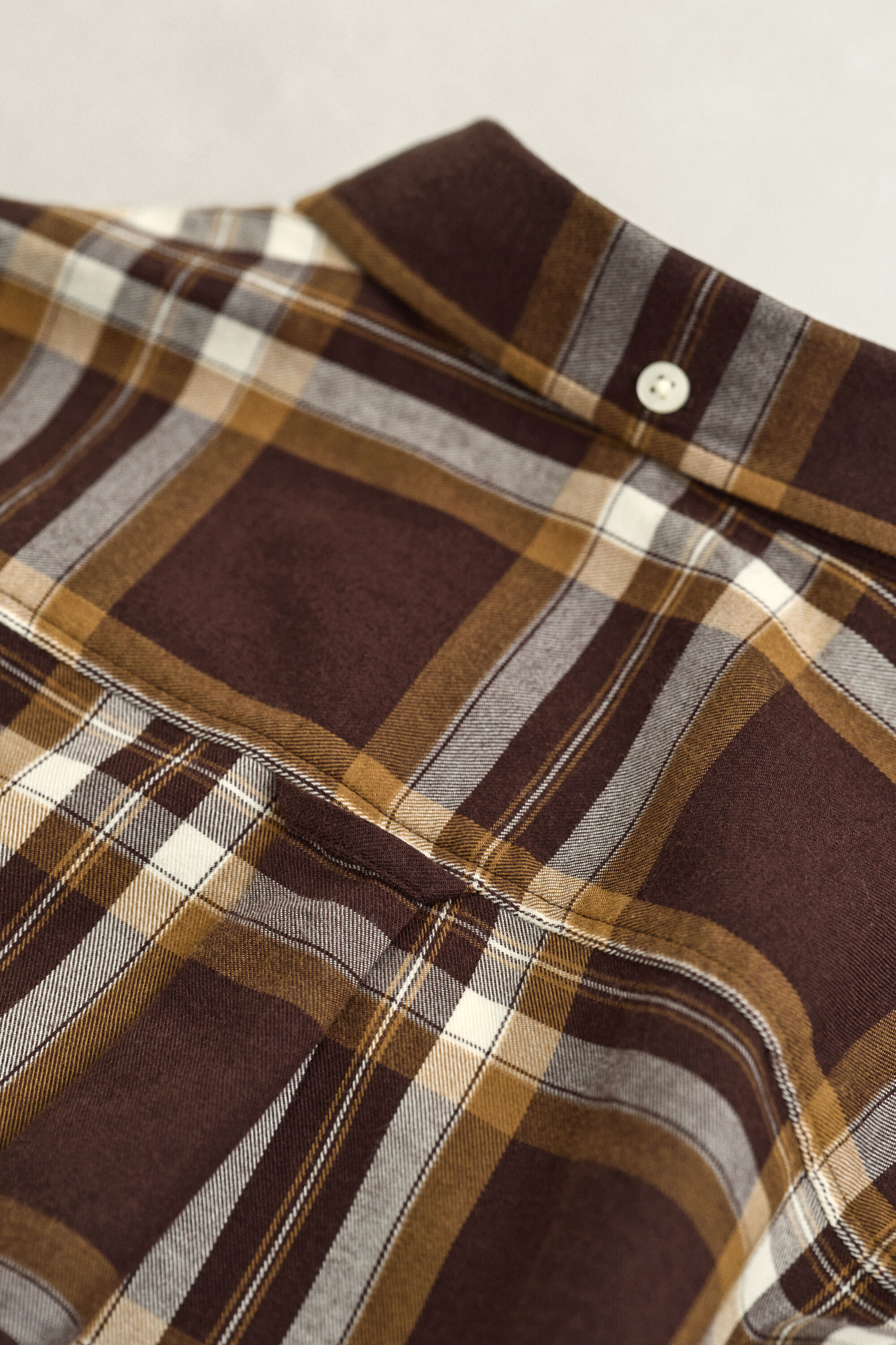 Chemise décontractée en flanelle