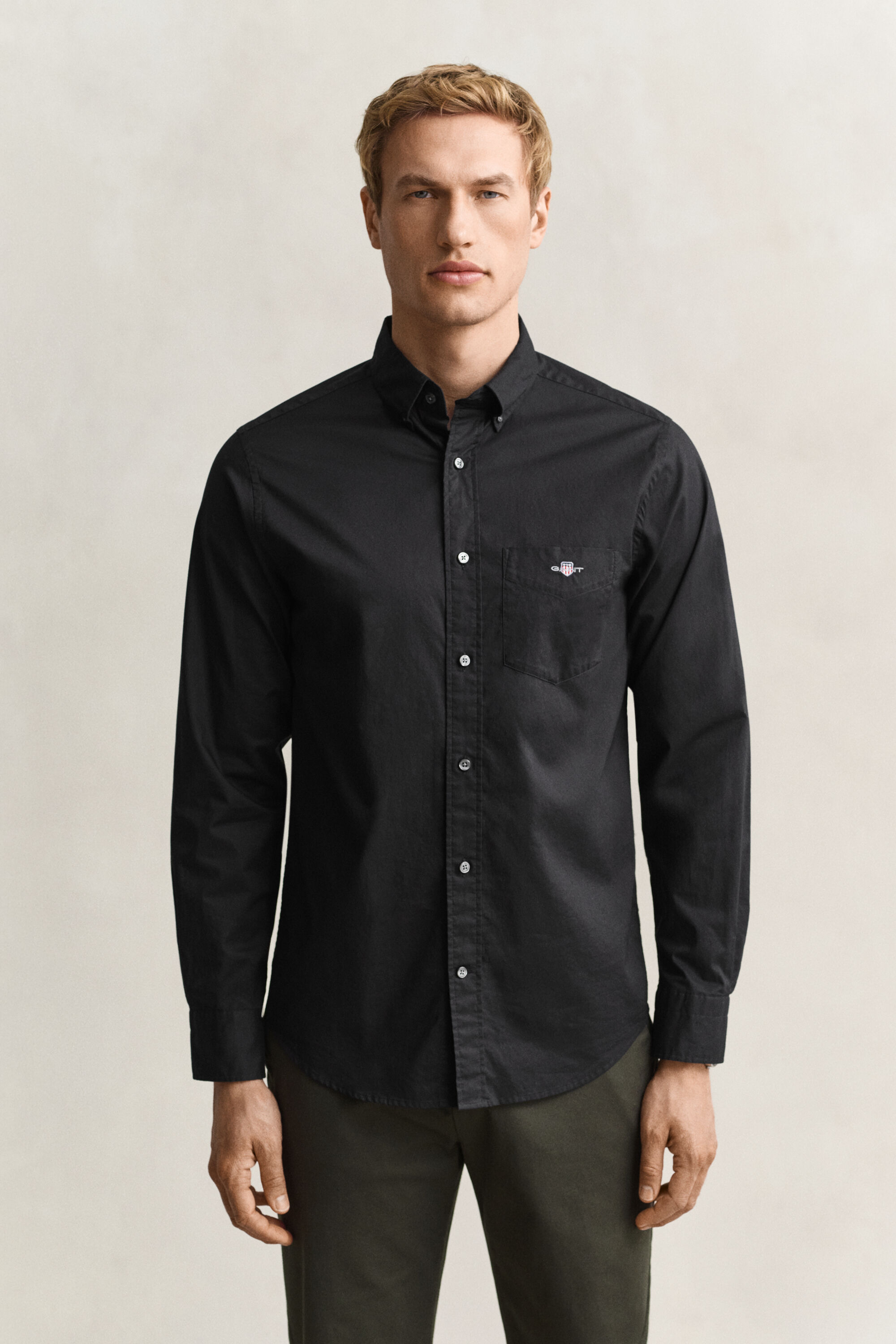 Classic Regular poplin hemd