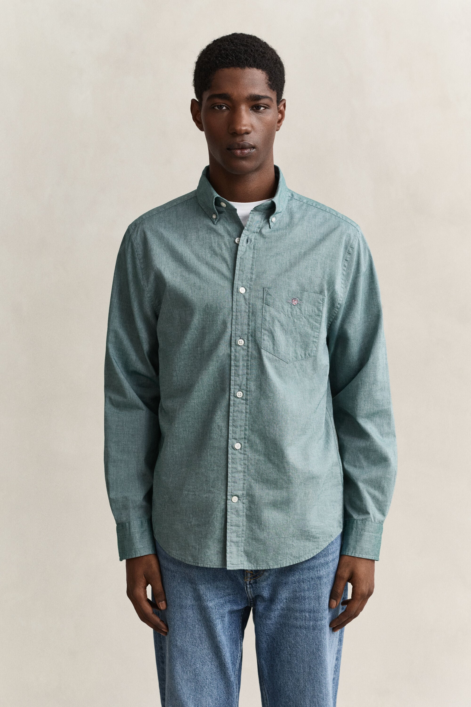 Classic Regular poplin hemd