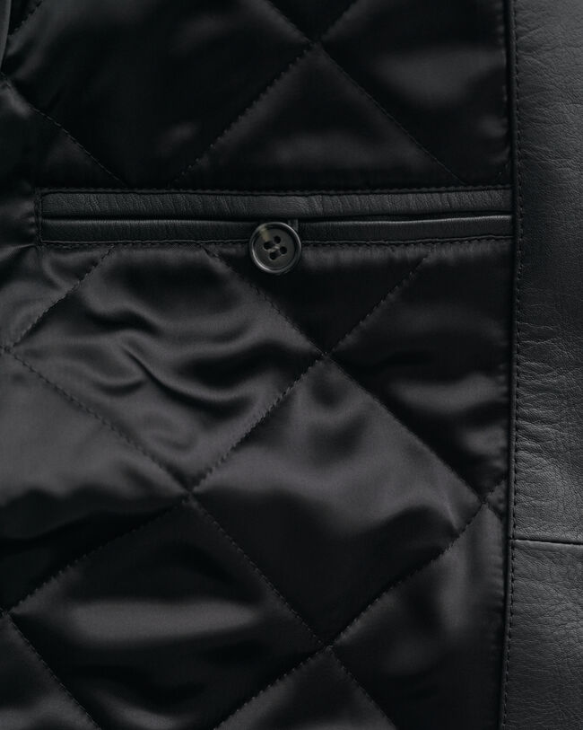 Veste Varsity de GANT en cuir