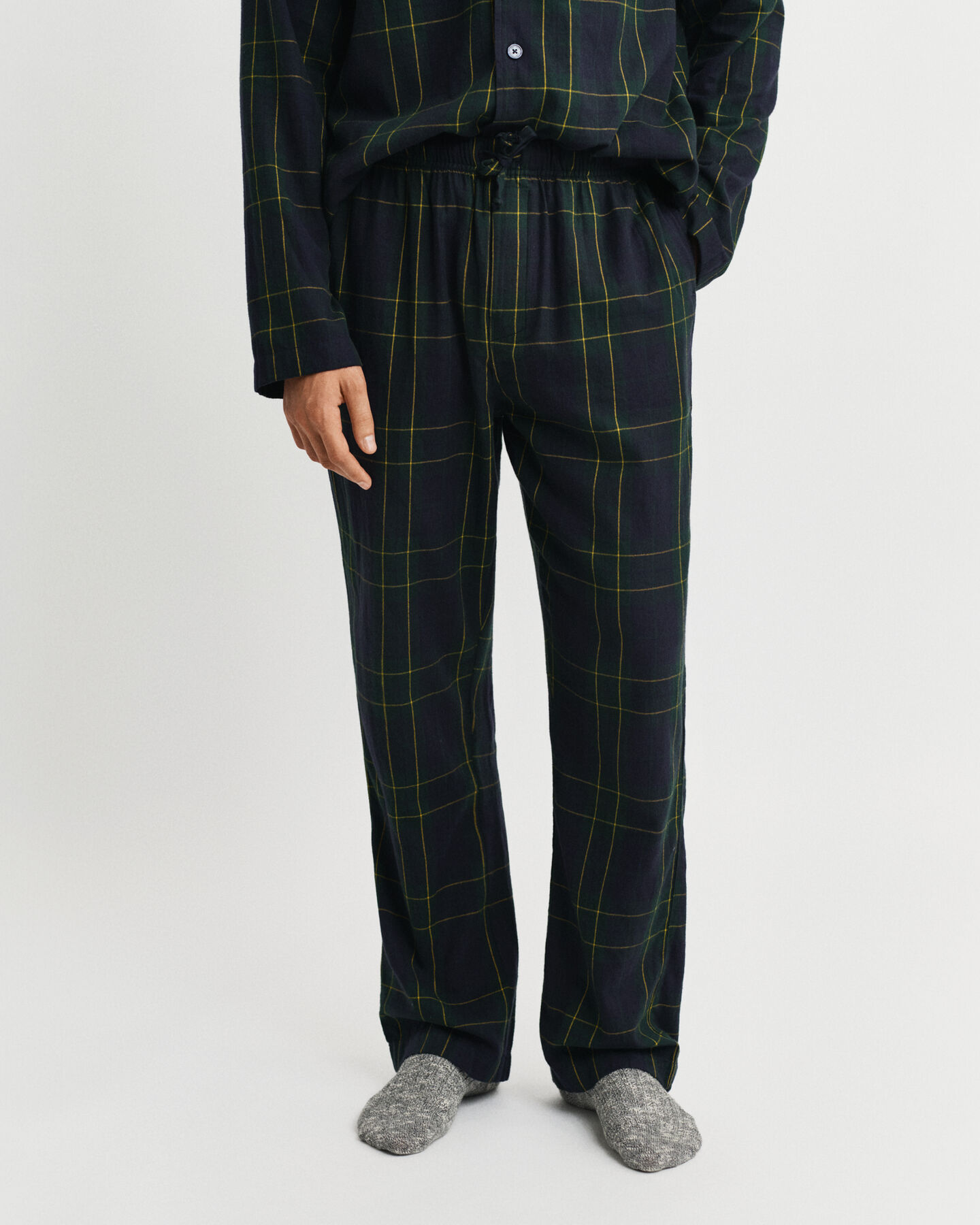 Cadeauset met geruite flanellen pyjama