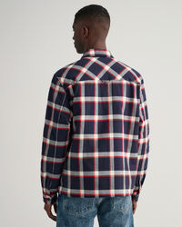 Surchemise en flanelle à carreaux