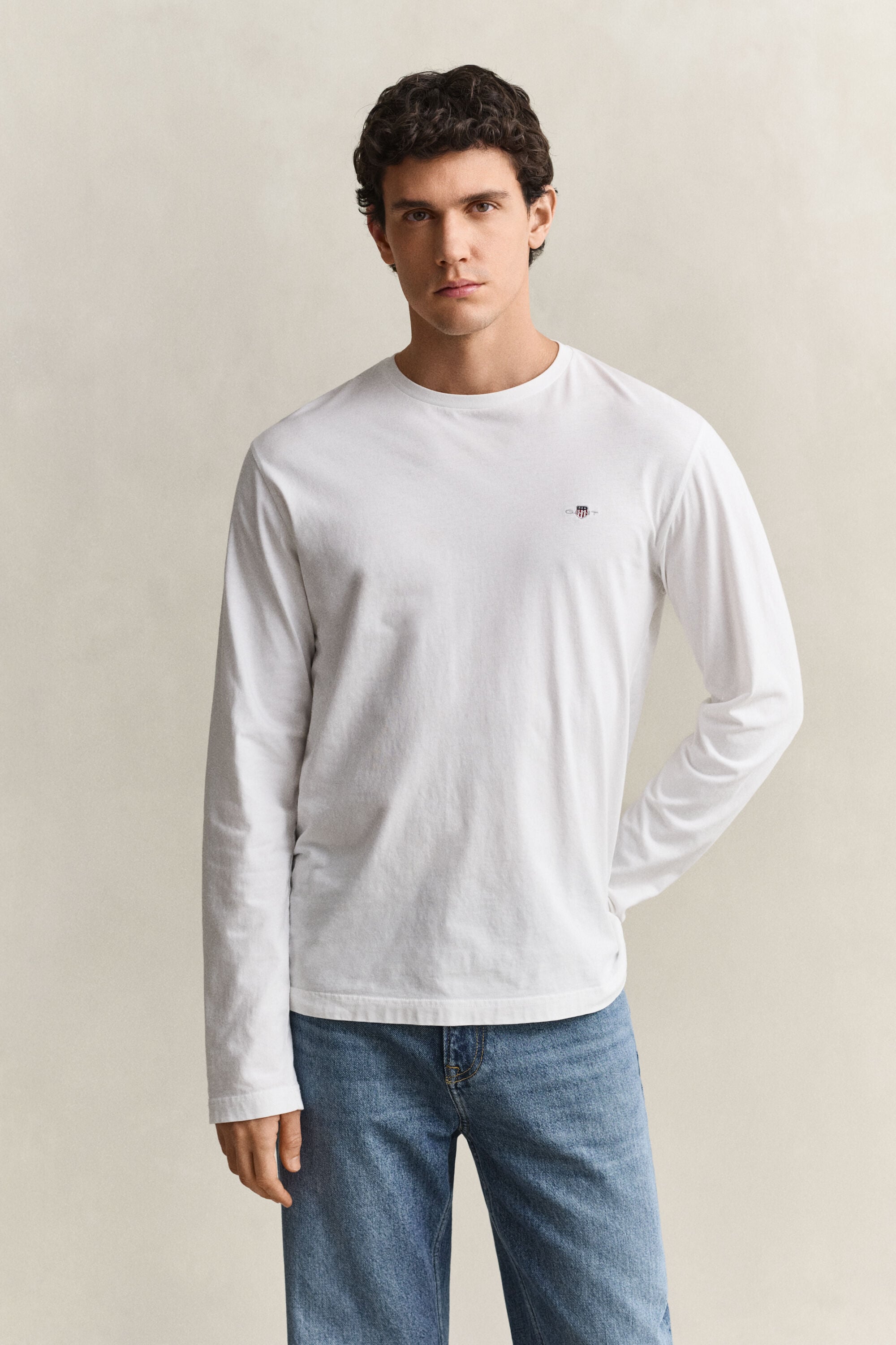 Shield T-shirt met lange mouwen