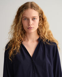 Chemisier à col droit