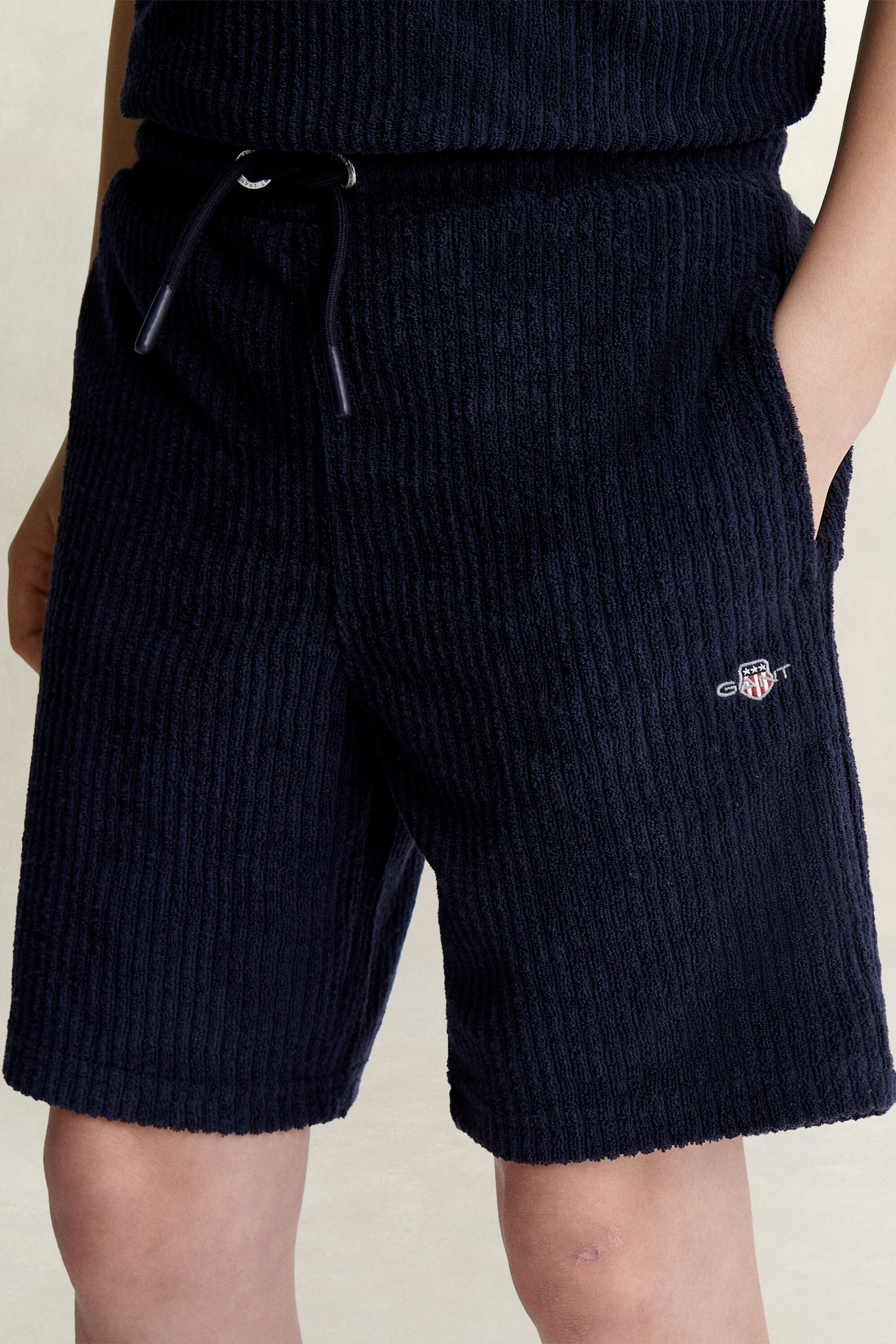 Short en tissu éponge Ado Garçon