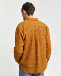 Relaxed Fit hemd met pied-de-poule